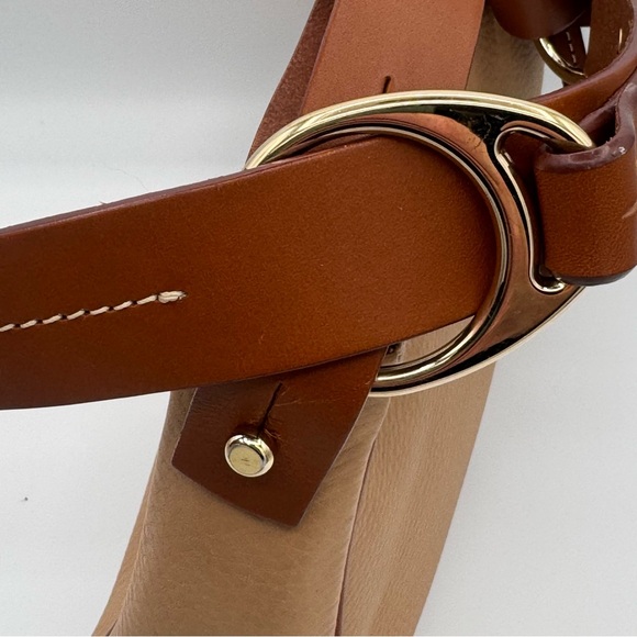 Dooney & Bourke 1975 Anniversary Collection Small East West Hobo Handbag Taupe - Picture 3 of 13